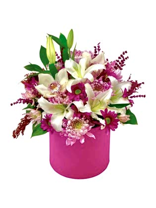 Pink Gift - Lilyum ve Orkideler
