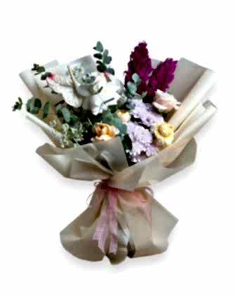 Blush Aurora – Pastel Bouquet